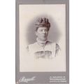 VICT. CABINET PHOT0 - LADY.HAIR STYLE/CHAIN NEC...