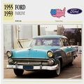 Collectors Club card. Classic Cars. Ford Fairline