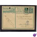 1929 SWITZERLAND WADENSWIL POSTCARD 10C+ ZOUZ PMK