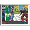 AVENGERS SILVER AGE ' Silver Parallel' card # 2...