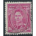Australia 1938 SG175 1/- 4d Pale Magenta Fine U...