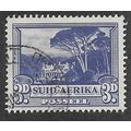 ZAF 1939 3d 'GROOT SCHUUR' (SUID AFRIKA) FINE U...