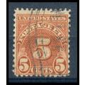 Used J83 5c Postage Due Average Plus WA1384