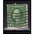 Used 462 1c George Washington Barely Clears K4340