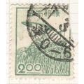 Japan 1948 - 2y green - Worker - used