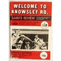 1977 programme St. Helens v. Barrow