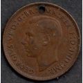 Coins. Pre-Decimal 1948 George VI. One Penny. (...