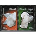 1999 Iceland - Sc# 885-886 Mint NH - Minerals s...