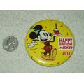 disney mickey mouse happy birthday 2018 pinback