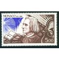 Monaco 1986 Music, Franz Liszt, Composer, MNH /...