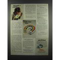 1983 Wilton Horseshoe Pan Ad - Colorful Wish