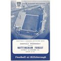 1961-62 SHEFFIELD WEDNESDAY v NOTTINGHAM FOREST...