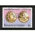 TRINIDAD AND TOBAGO 1976 50c MEDAL BRUSSELS 189...
