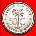 TYPE 1954-1955:BELGIAN CONGO-RUANDA-URUNDI★50 C...