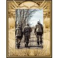 Big Buck Hunting Laser Engraved Wood Picture Fr...