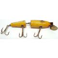 Vintage Large Unknown Lure Glass Eye 6.5" All P...