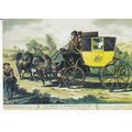 Original Bath Mail Coach Post Office Postcard u...