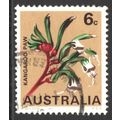 AUSTRALIA 1968: STATE FLORAL EMBLEMS - 6c KANGA...