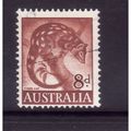 AUSTRALIA 1960 SG 317 8d TIGER CAT FINE USED#4