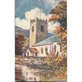 Vintage 'Cynicus' PC - Grasmere Church, Cumbria