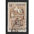 VENEZUELA 1951 AIR COAT OF ARMS FED DISTRICT CA...
