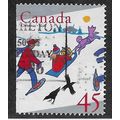 CAN 1996 45c 'CHRISTMAS' (BKLT) FINE USED (EBID...