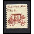 1898A 4c Stagecoach Fine MNH Dry Gum CNS 1 PA5490