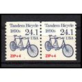 2266 24.1c Tandem Bicycle Fine MNH Dry Gum CNP ...