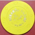 Bonanza. 25¢ Casino Chip. Reno, NV. Y56.