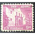 US Stamp #1043 used: 1956 9c The Alamo [1]