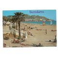 PONIENTE BEACH, BENIDORM used postcard =