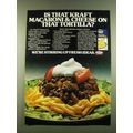 1983 Kraft Macaroni & Cheese Ad - Tostada Recipe