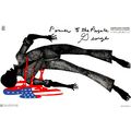 Political POSTER.POWER TO PEOPLE.American Civil...