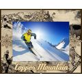 Copper Mountain Colorado Laser Engraved Wood Pi...