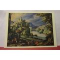 A FANTASTIC LANDSCAPE by Bril unused postcard N...