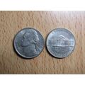 1999d USA 5 Cents Jefferson Nickel Coin