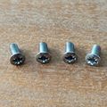 Chrome Petrol Tank Badge Screws F7888 Triumph T...