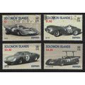 Solomon Is. Ferrari Racing Cars 4v 1999 MNH SG#...