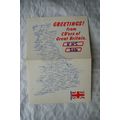 1986 QSL Card Greetings from CB'ers of Great Br...