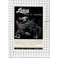 E Leitz London Leica Camera Small ADVERT - 1937...