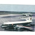 VISCOUNT AIRCRAFT B.E.A.. AT DUBLIN AIRPORT CAR...