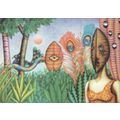 BOOMERANG POSTCARD : THE GARDEN OF EVE by IAN P...
