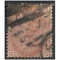 1881 SG163 1s Orange-Brown Plate 13 Good Used -...