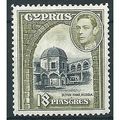 Cyprus 1938 SG160 18pi Black & Olive-Green Moun...