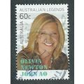 AUS 2013 60c 'AUSTRALIAN LEGENDS- OLIVIA NEWTON...