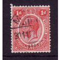 NYASALAND 1916 SG 86 1d SCARLET FINE USED