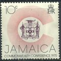 Jamaica 1975 - SG398 - 10c multi - Jamaican Coa...