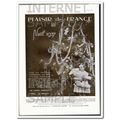 PLAISIR DE FRANCE 1937 Noel Christmas pleasure ...
