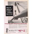 ROYAL BANK CANADA 1955 petroleum oil gas pipeli...