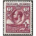 Falkland Islands 1929 SG121 6d Purple Mounted M...